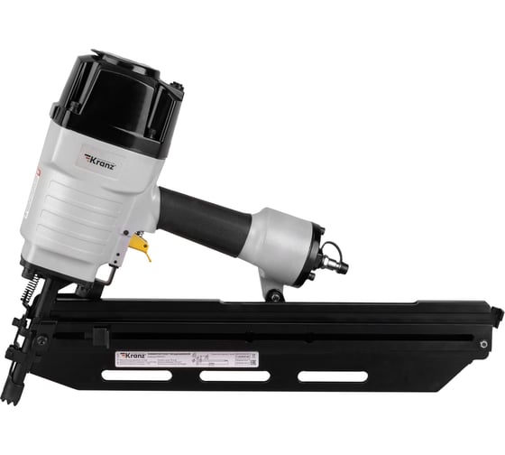 Изображение товара Пневмопистолет гвоздезабивной (нейлер) KRANZ N90/D21, наклон 21 градус KR-16-1620