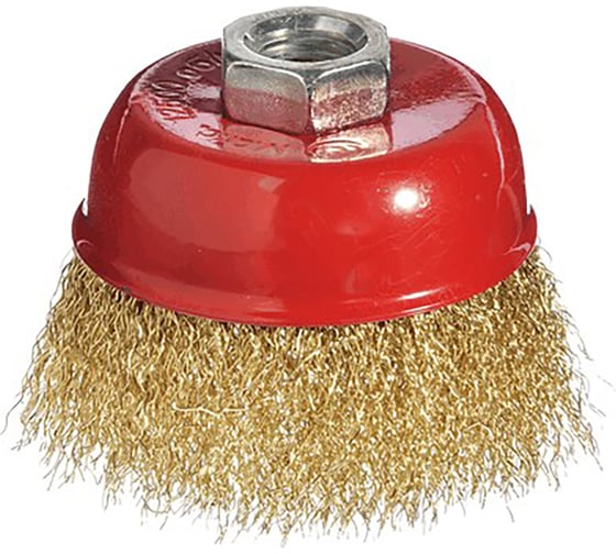 Изображение товара Щетка для УШМ М14 мягкая чашка 75 мм Strong СTМ-50100075