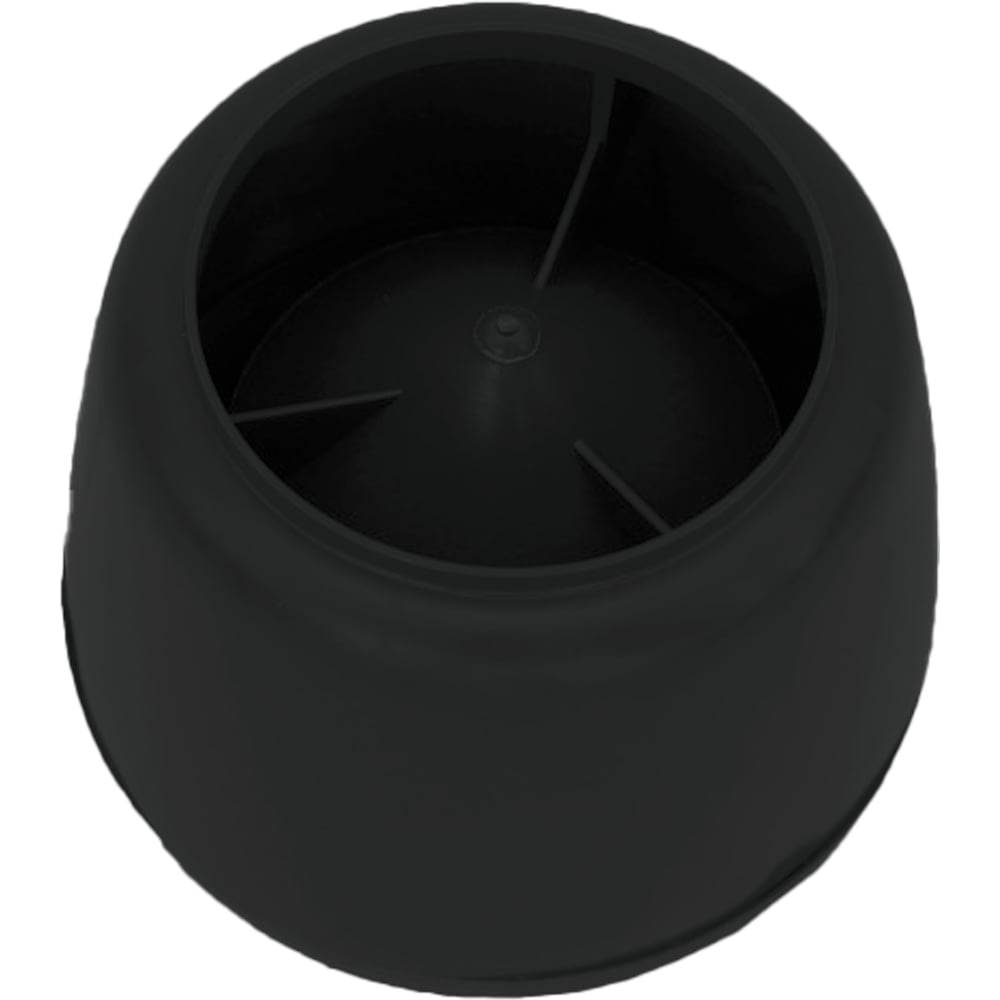 Изображение товара Колпак для канализационного выхода РуфИзол диаметр входа 110, чёрный ККВ004_ВИ