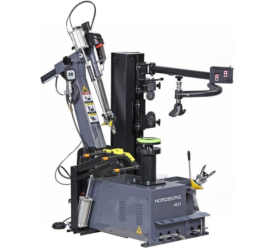 Изображение товара Станок шиномонтажный автомат NORDBERG до 30", с автоматической монтажной головкой, серый  4633