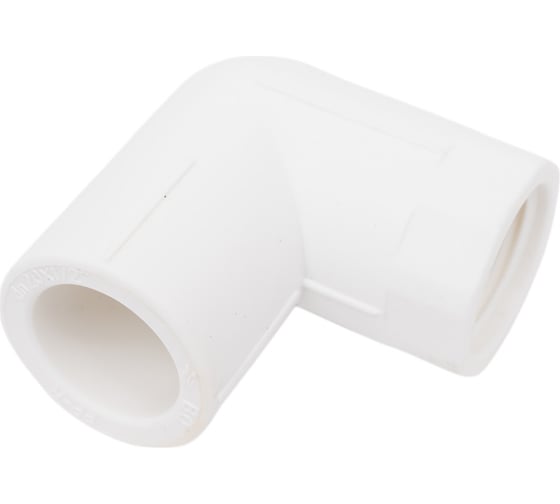 Изображение товара Уголок с пластиковой резьбой Blue Ocean полипропиленовый, ВР - PPRF/90E/PPR-FTW-20х1/2"