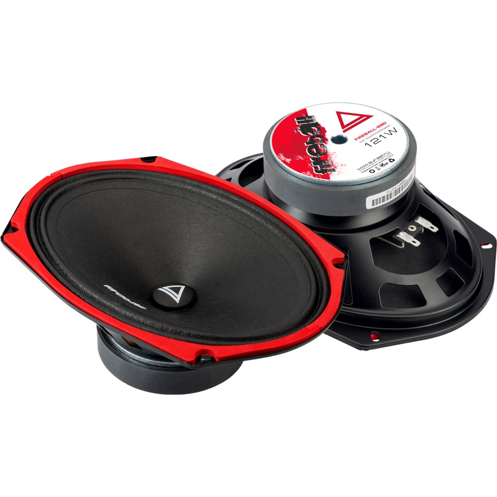 Изображение товара СЧ-драйвер AURA 6x9 4 Ом FIREBALL-690 высокомощный компактный пассивный динамик