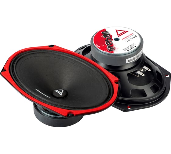 Изображение товара СЧ-драйвер AURA 6x9 (16x24см) 4 Ом, 71/121w, 94db, 50Hz-15kHz, 65мм FIREBALL-690