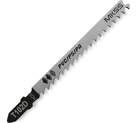 Изображение товара Пилки для электролобзика по пластмассе MKSS Toolbox MK0912 Т102D MKSS MK09120102