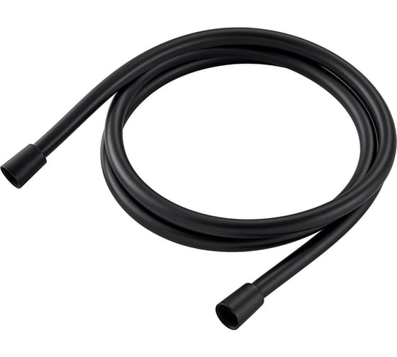 Изображение товара Душевой шланг Sancos 200 см, с защитой от перекручивания, цвет черный матовый, арт. SC5002MB