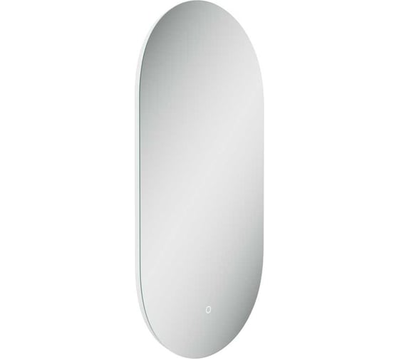 Изображение товара Зеркало для ванной комнаты Sancos Oval, фоновая подсветка 450x900 с сенсорным управлением на прикосновение, арт. OV45C