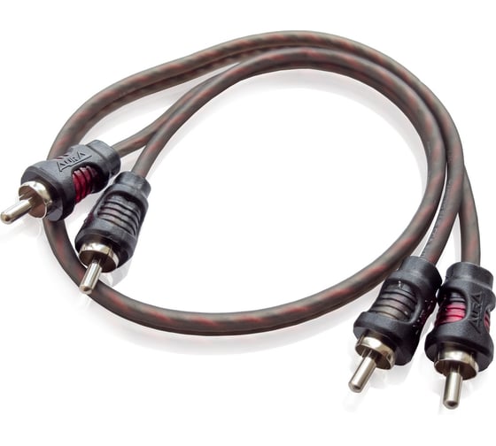 Изображение товара RCA кабель AURA 0,50 метра, 2 канала, витая пара RCA-0205