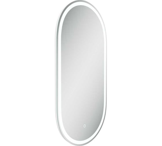 Изображение товара Зеркало для ванной комнаты Sancos Oval, фронтальная подсветка 450x900 с сенсорным управлением на прикосновение, арт. OV45F