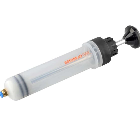 Изображение товара Шприц маслозаливной АвтоDело 200 мл (прозрачный РЕ; гибкая трубка) 42049 17200