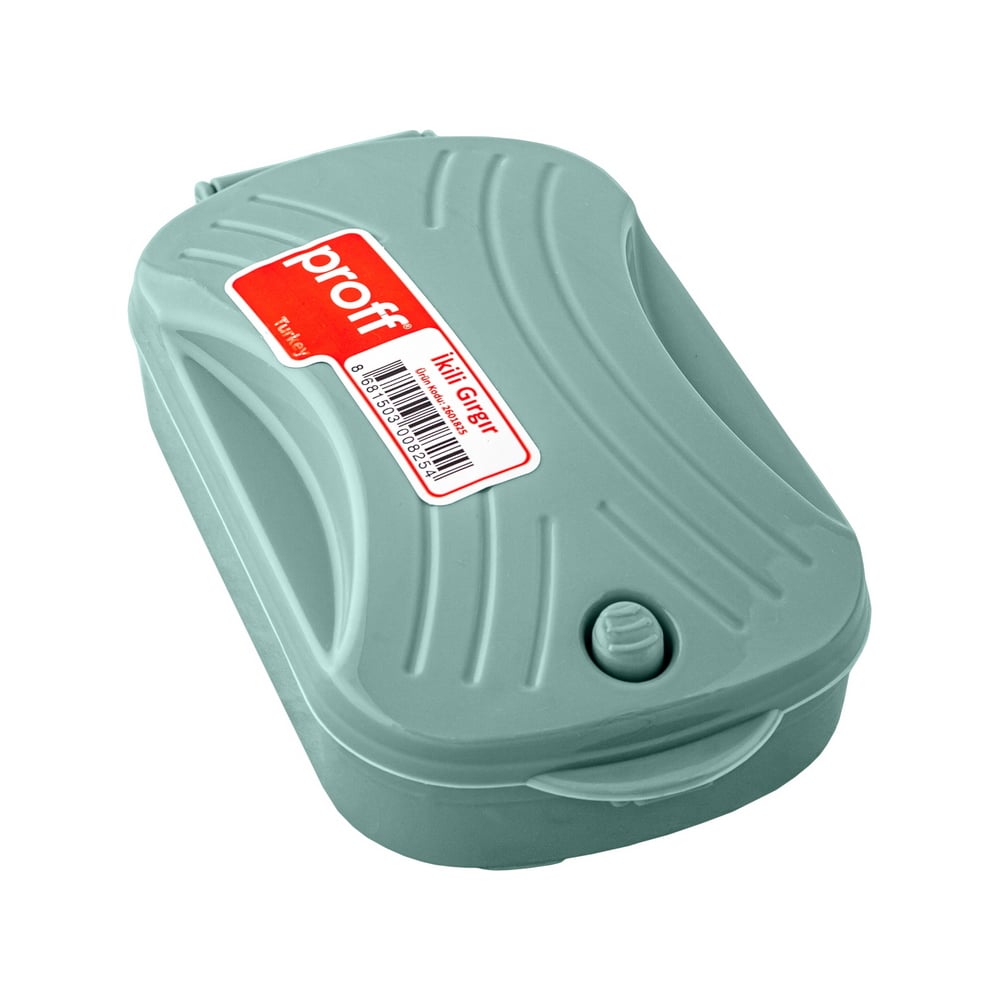 Изображение товара Щетка для удаления шерсти ниток волос с ковров мебели PROFF PLASTIK механическая зеленая