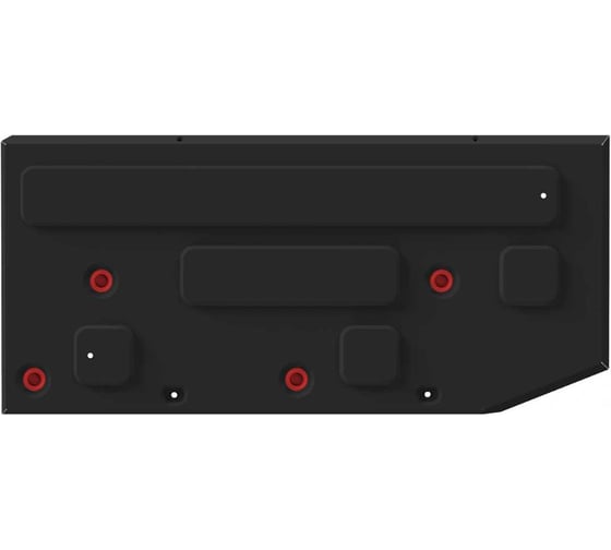 Изображение товара Защита топливного бака + комплект крепежа АвтоБроня сталь, GAC M8, V - 2.0. АКПП, передний, 2024- 111.03410.1