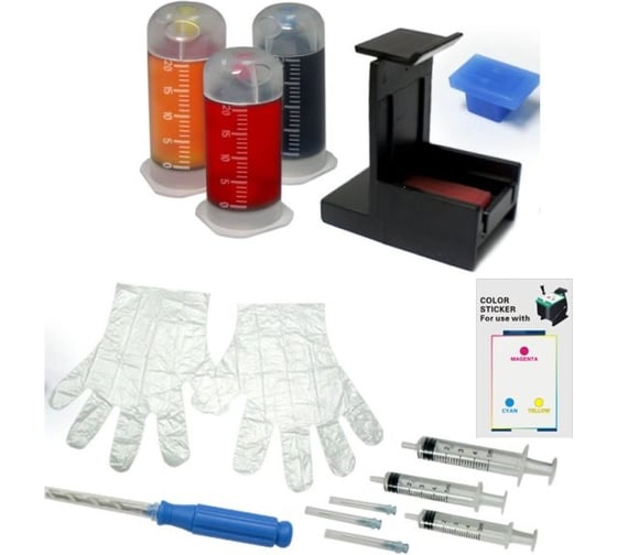 Изображение товара Заправочный набор Solution print Canon SK-C-CL-511/ CL-513 (C/M/Y) 247724