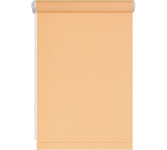 Изображение товара Однотонная рулонная штора DDA персиковая 57х170 см 66984