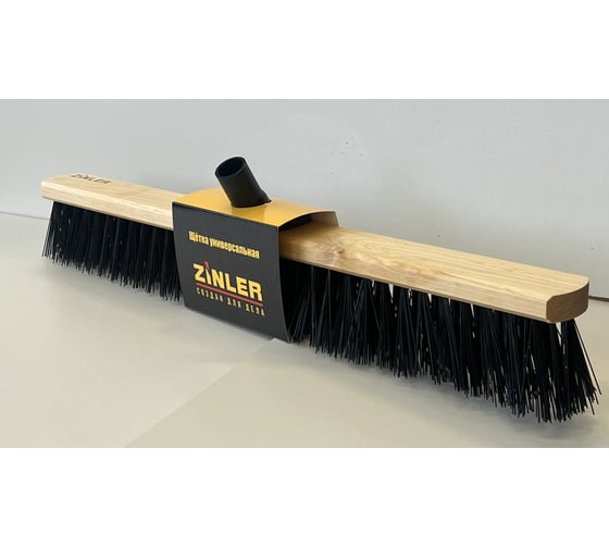 Изображение товара Уличная щетка для пола ZINLER 600 мм, усиленное пластиковое крепление УЩ600