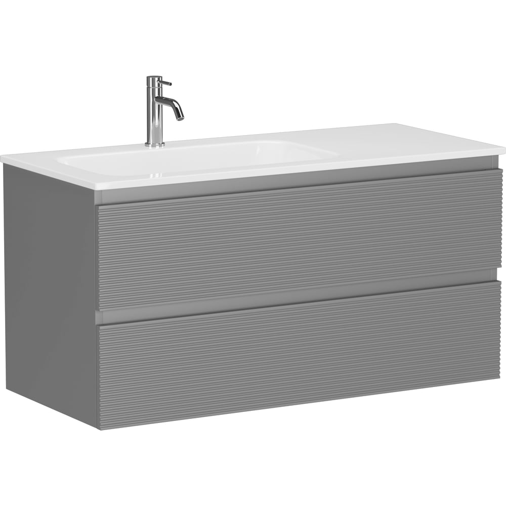 Изображение товара Подвесная тумба Sancos Folk левая 995x445x500 с 2 ящиками и доводчиками