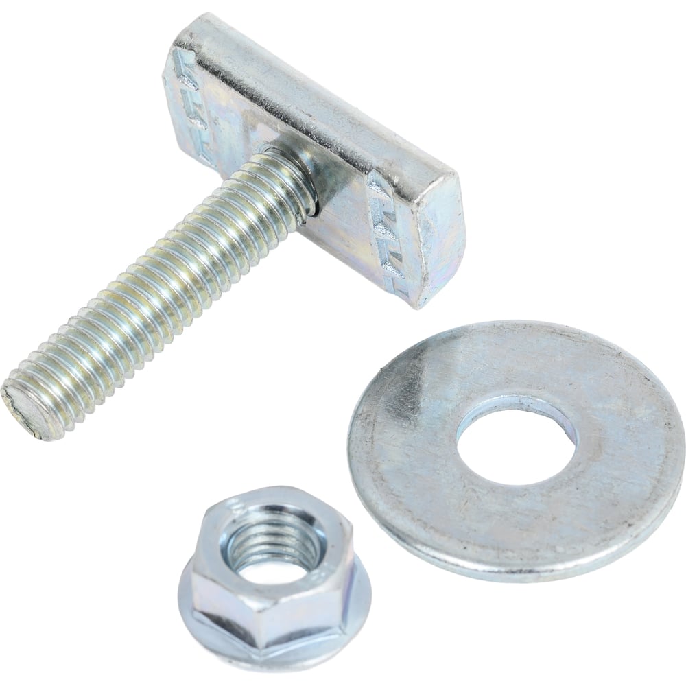 Изображение товара Т-болт PRO-montag.ru с пластиной PM-TO M8x30 (6,0) ГОСТ надежный крепеж для профилей