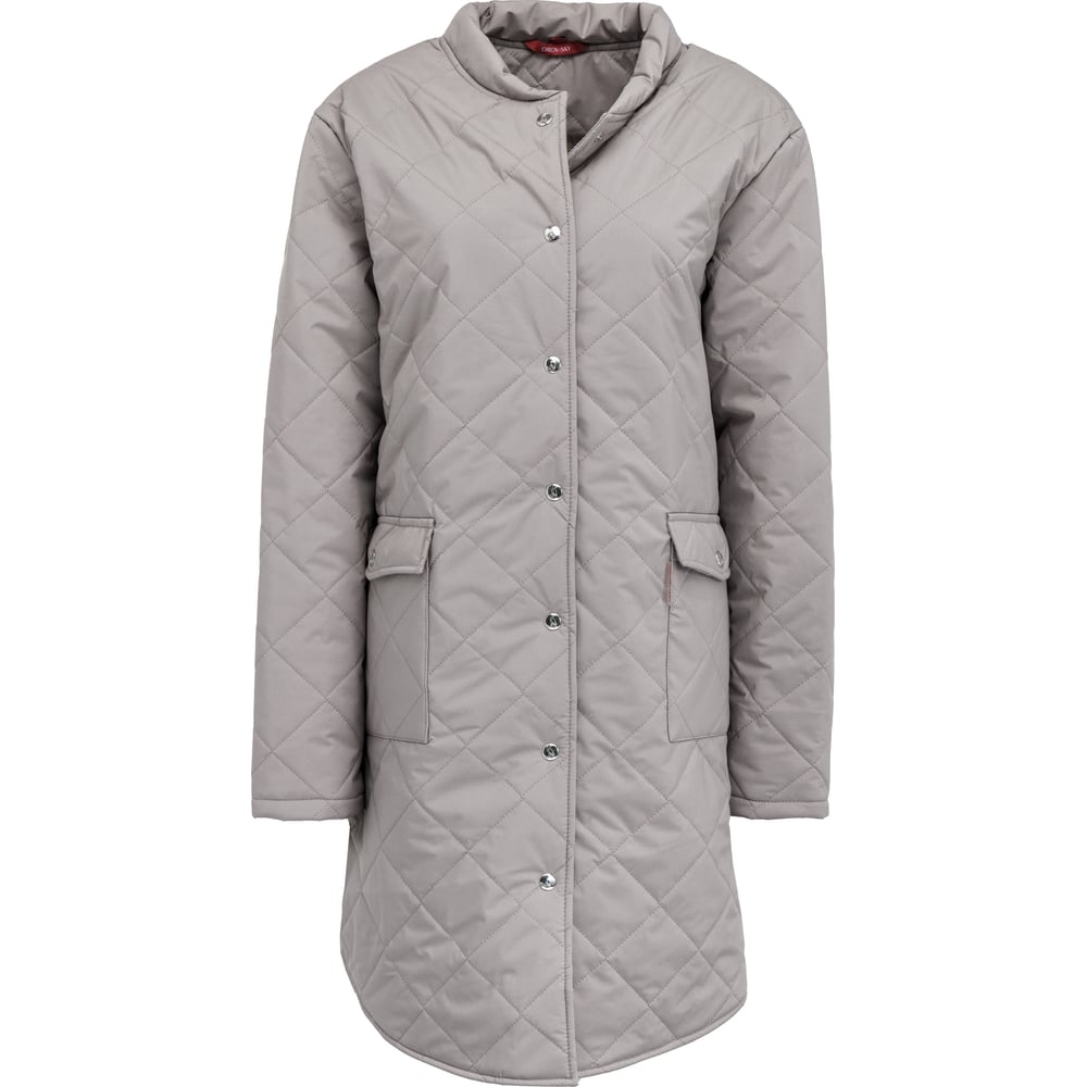 Изображение товара Стеганое пальто Orlov-sky для женщин, серое, р-р 52-54