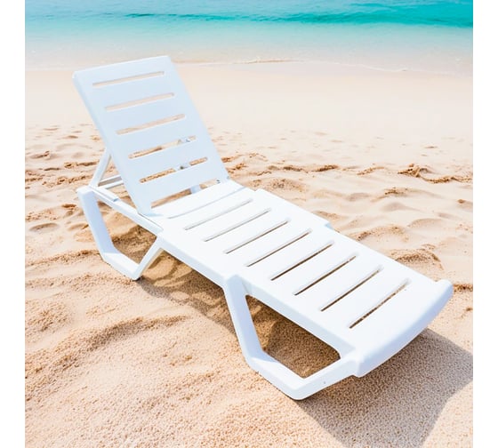 Изображение товара Шезлонг HONEYCOMB Relax белый M-SHEZ02Relax1