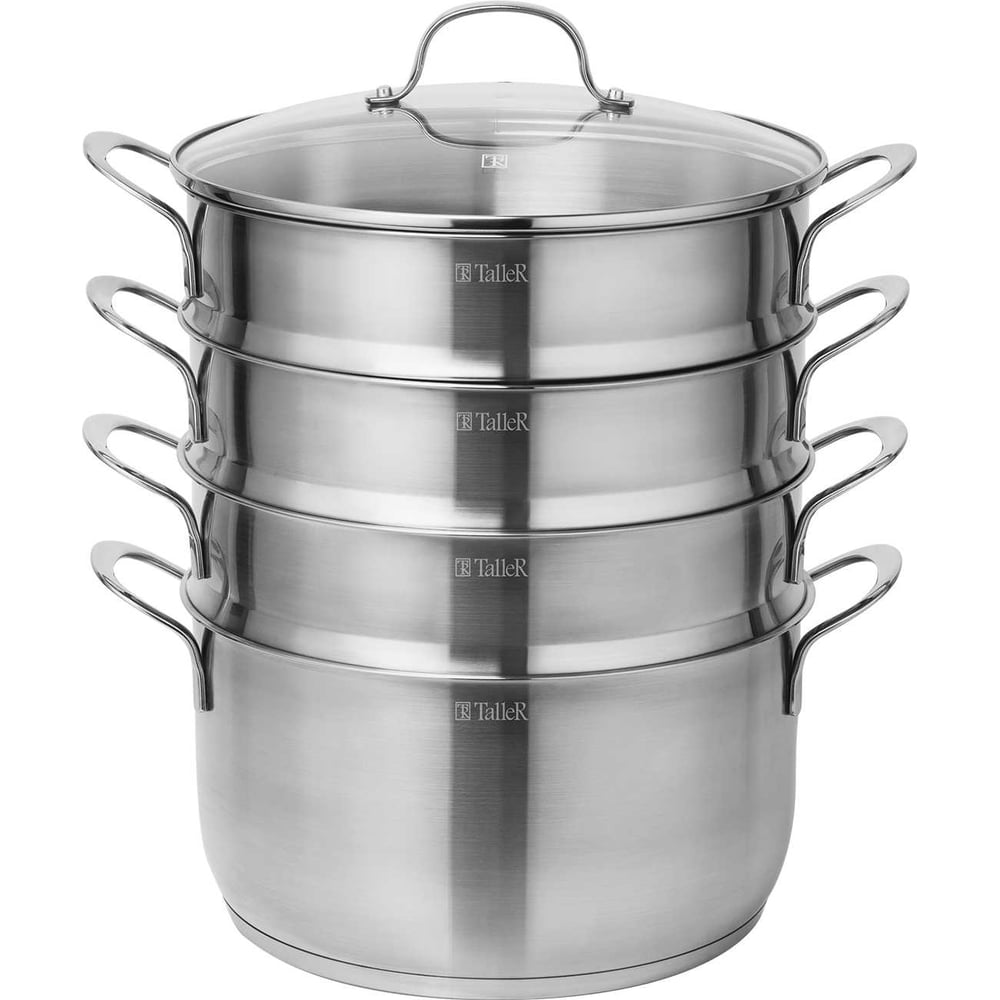 Изображение товара Пароварка TALLER TR-11063 из нержавеющей стали для приготовления на пару