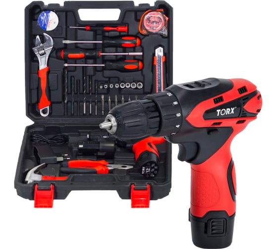 Изображение товара Аккумуляторная дрель-шуруповерт TORX CD-12TC 9310215