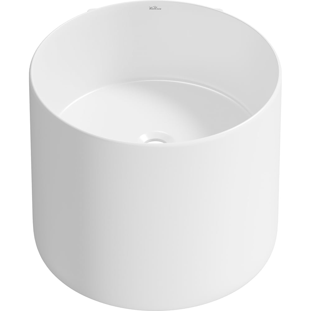 Изображение товара Подвесная раковина для ванной комнаты Wellsee M1 Limited Edition 45 см белая