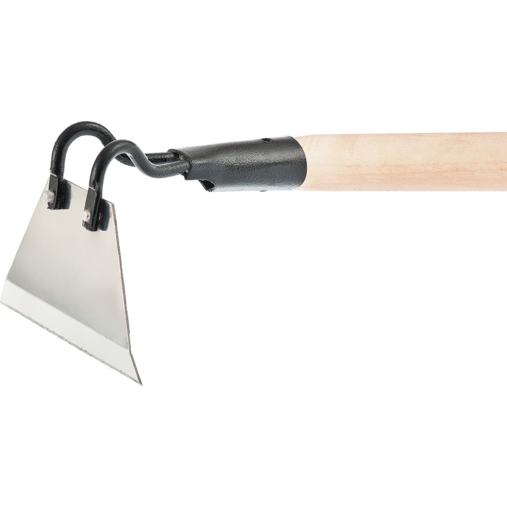 Изображение товара Мотыга КЭС нержавеющая сталь 150х90х1200 мм с деревянным черенком