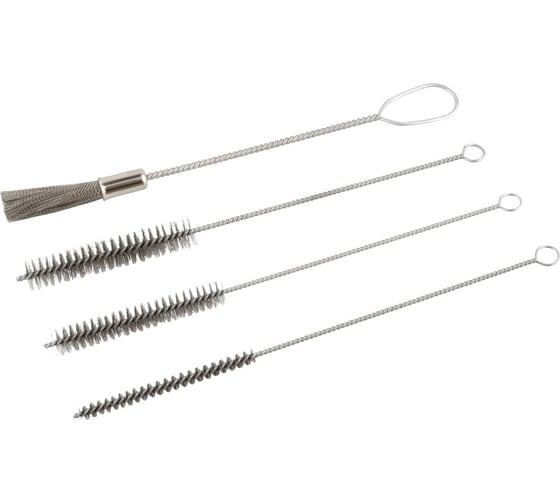 Изображение товара Набор щеток для очистки втулок и седел топливных форсунок Автоdело 4 предмета 41048 17147