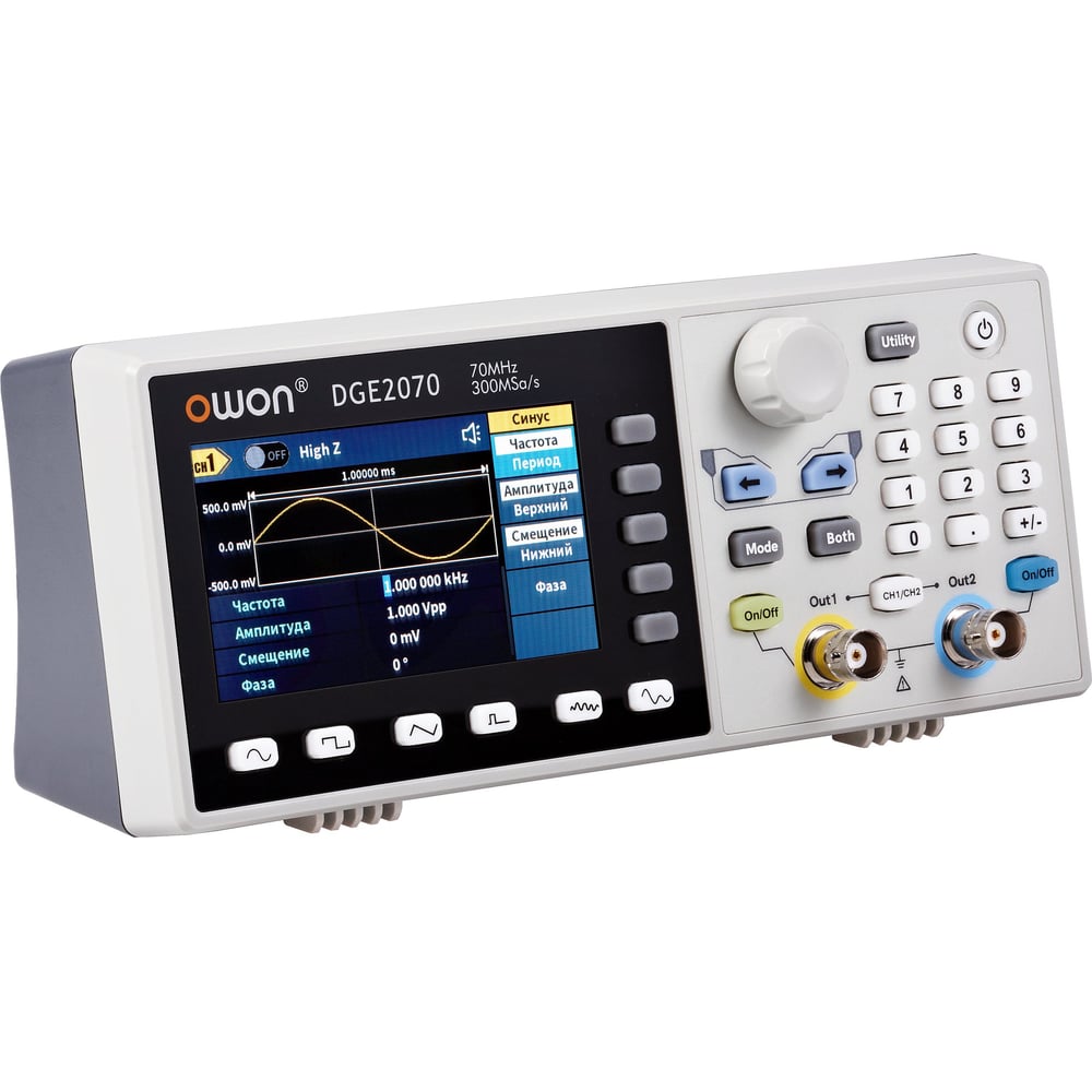 Изображение товара Цифровой генератор OWON DGE2070 OW202 для тестирования и моделирования