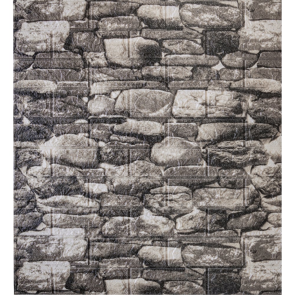 Изображение товара Комплект 10 панелей LAKO МЕГА 3D для стен в стиле каменная кладка 70x77 см