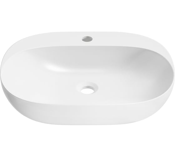 Изображение товара Накладная/подвесная раковина для ванной Wellsee Pro Line : прямоугольная, ширина умывальника 53 см, цвет глянцевый белый 337501000