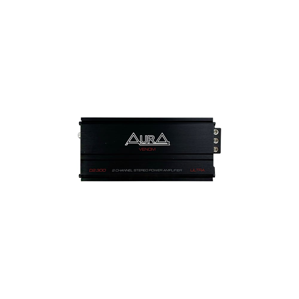 Изображение товара 2-канальный автомобильный усилитель мощности AURA VENOM-D2.300-ULTRA 600 Вт RMS