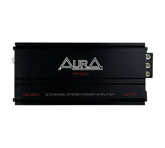 Изображение товара Усилитель мощности 2-канальный AURA 2 x 230 W RMS VENOM-D2.300-ULTRA