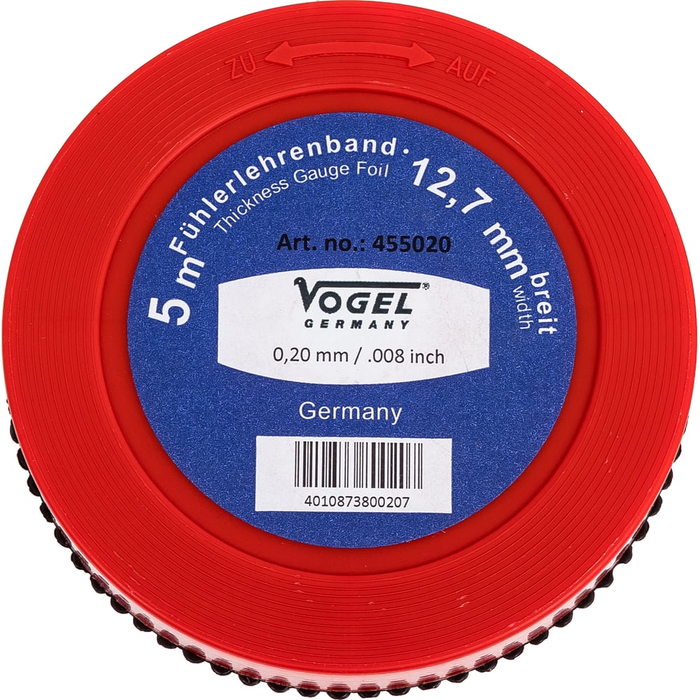 Изображение товара Щупы в рулетках Vogel 5 м закаленная сталь для измерения зазоров