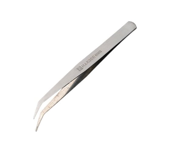 Изображение товара Пинцет из нержавеющей стали Harden изогнутый, 120 мм 660233