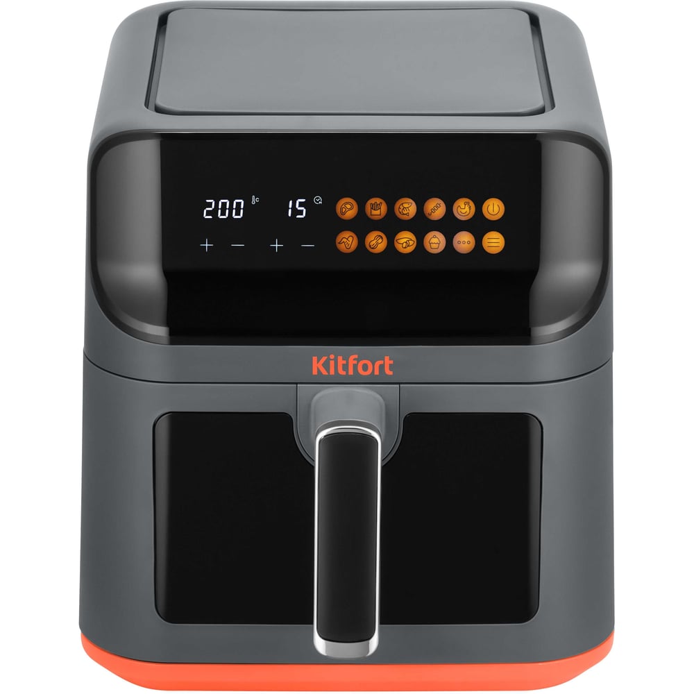 Изображение товара Аэрогриль KITFORT КТ-8107 1350 Вт сенсорное управление 6.5 л