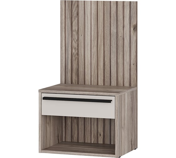 Изображение товара Тумба прикроватная Арника ТБ-11, дуб смоки, кашемир 1 00-00166302