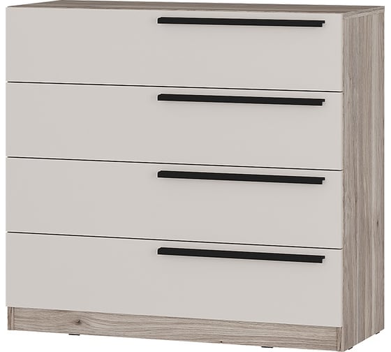 Изображение товара Комод Арника КМ-02, Дуб смоки, Кашемир 00-00166293