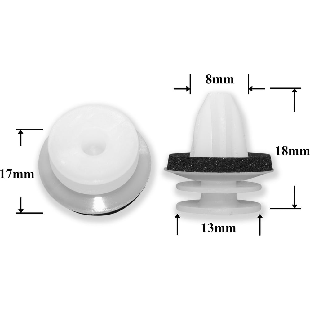 Изображение товара Автокрепеж КрепАвто для Mercedes и Volkswagen 10 шт A0009910198