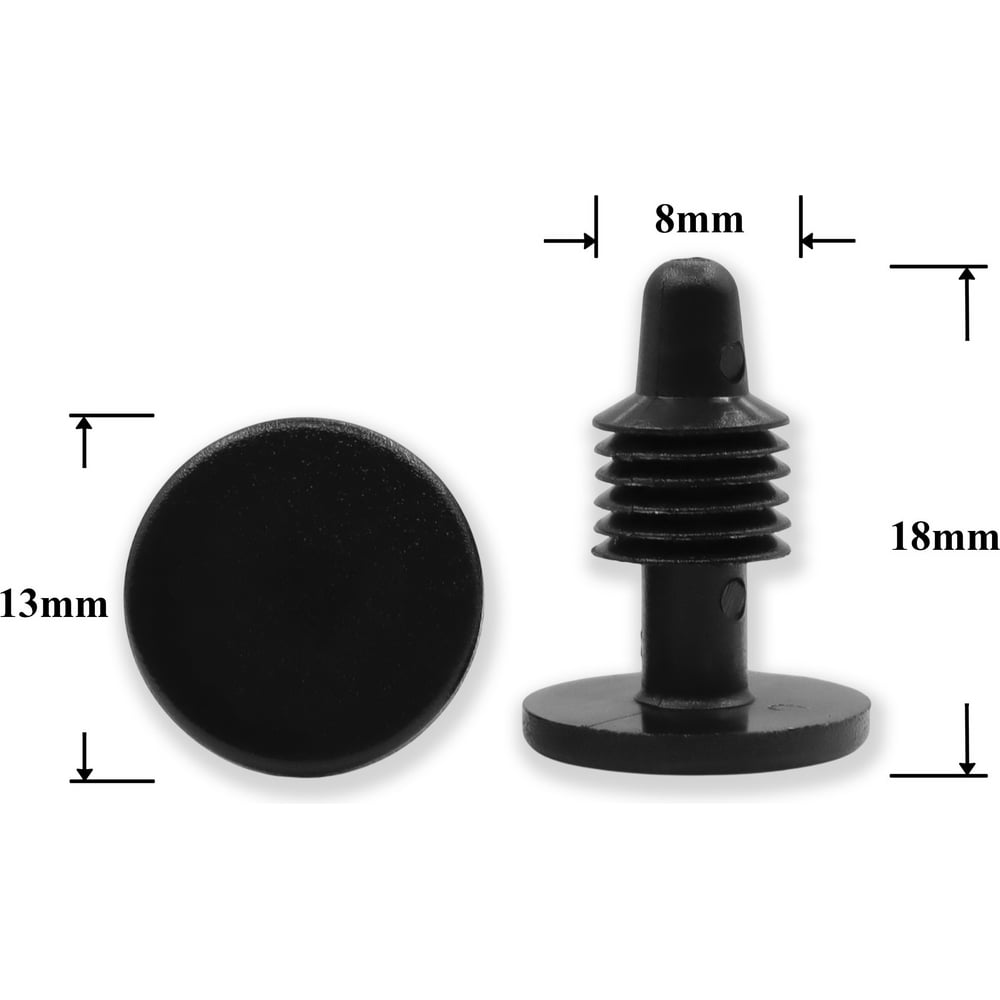 Изображение товара Крепежи для Ford 10 шт Автокрепеж фигурные Елочка пластиковый