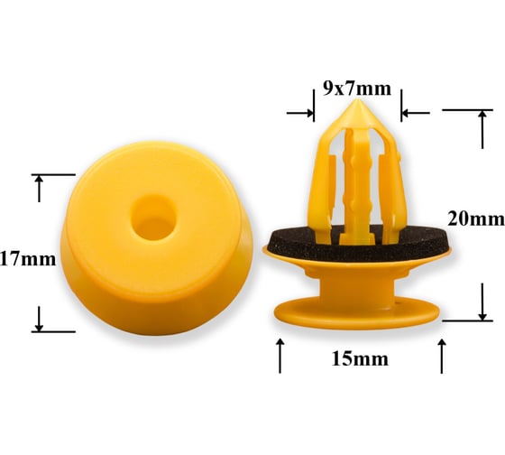 Изображение товара Автокрепеж КрепАвто для Chevrolet GM 10 шт 11610606 1828