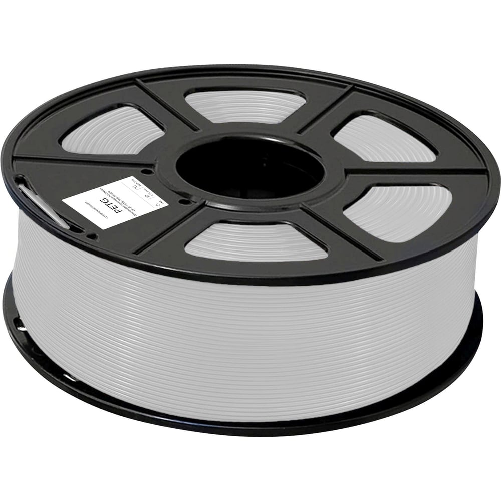 Изображение товара Пластик PETG Cactus CS-3D-PETG-1KG-SILVER для 3D-печати, 1 кг, серебристый диаметр 1,75 мм