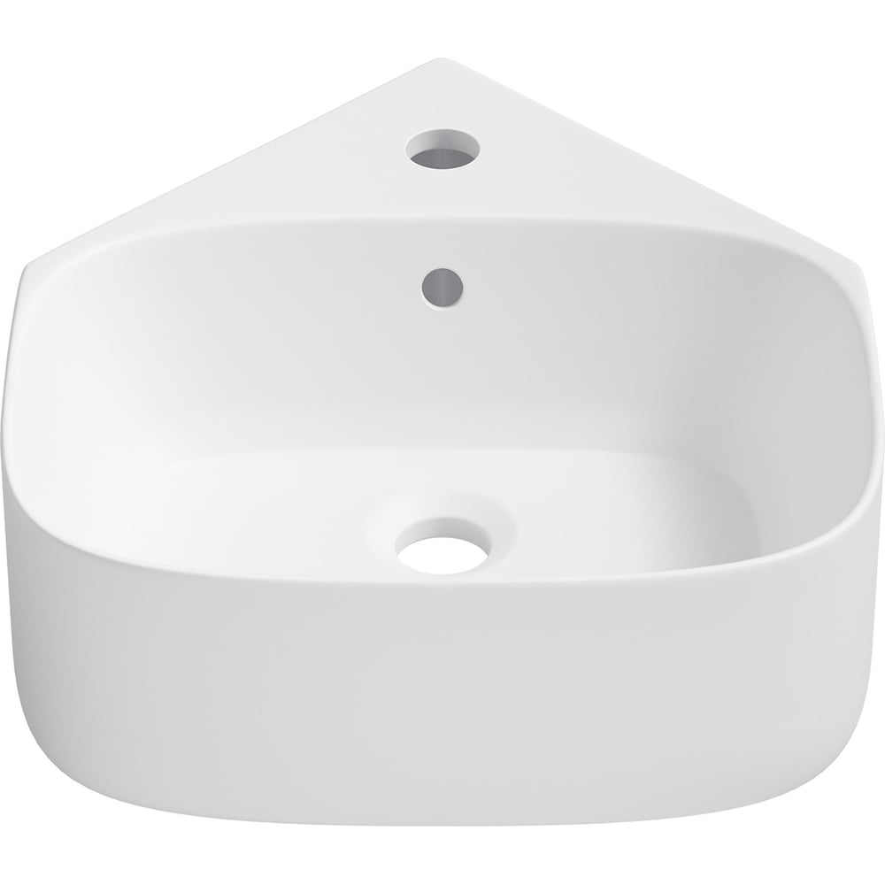 Изображение товара Мини-раковина для ванной и туалета водоотталкивающее белый матовый санфарфор