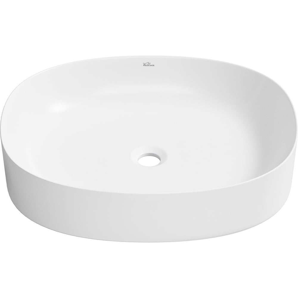 Изображение товара Накладная раковина для ванной Wellsee Belle Spa 2.0 белая прямоугольная