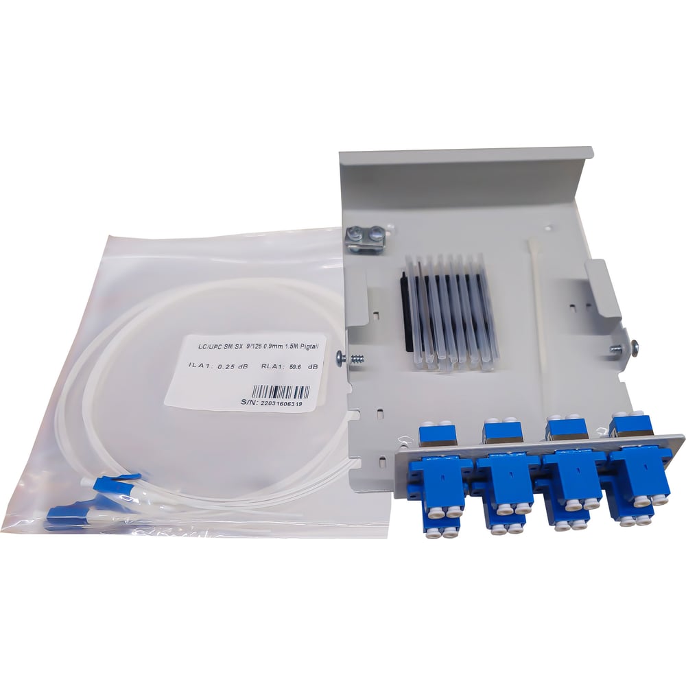 Изображение товара Кросс настенный НК-Групп W8-LC/UPC/SM-8d-16-1 на 16 портов