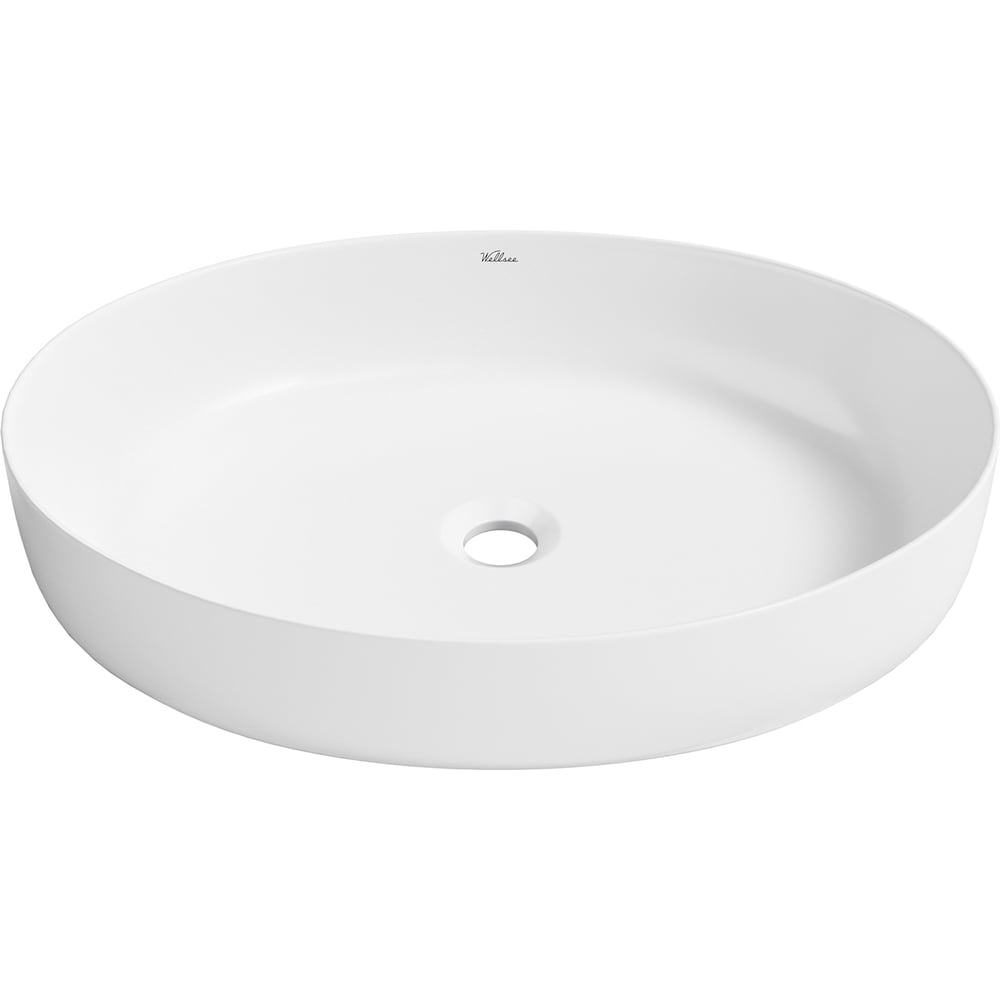 Изображение товара Накладная раковина Wellsee Belle Spa 3.0 белая овальная