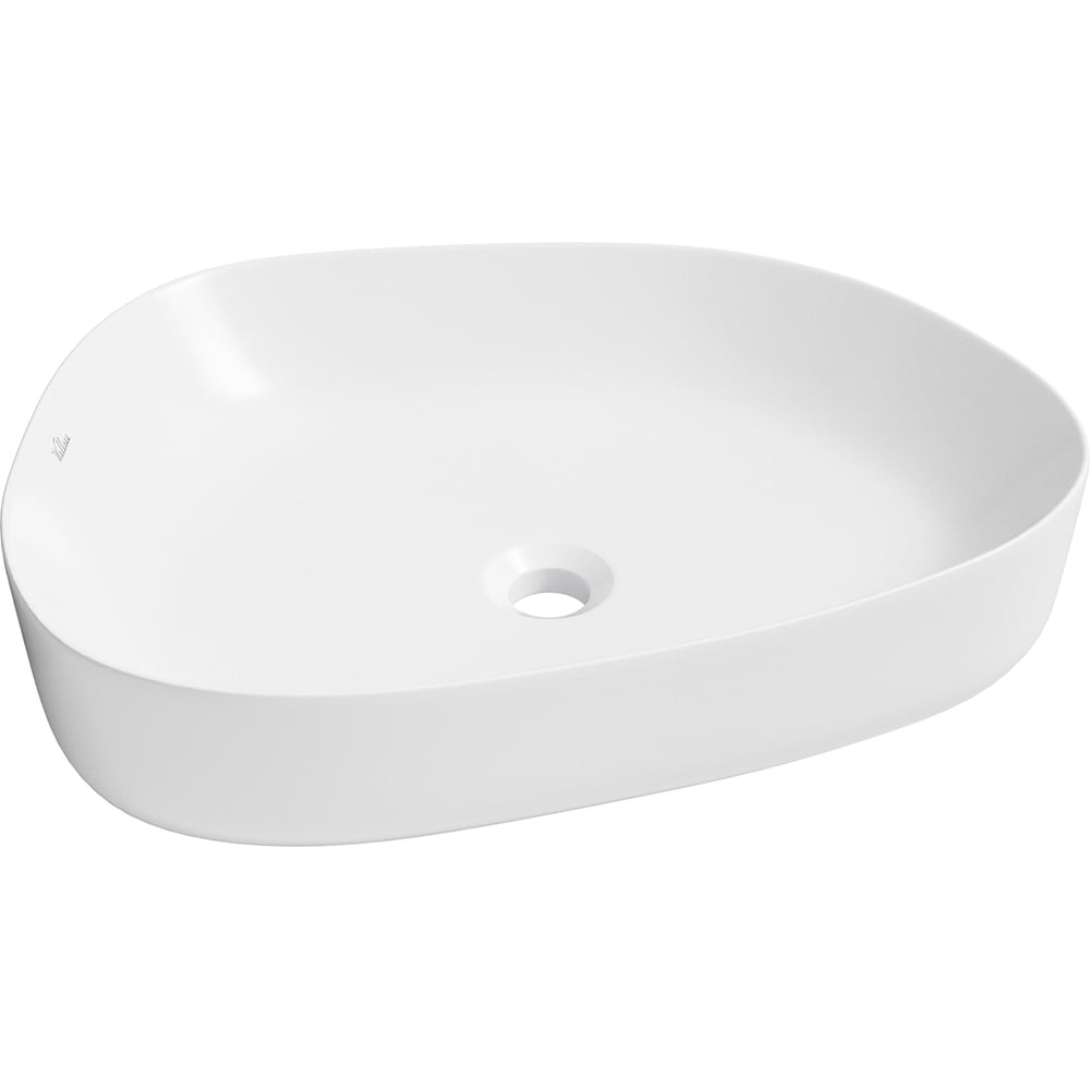 Изображение товара Накладная раковина Wellsee Belle Spa 3.0 глянцевый белый 55 см
