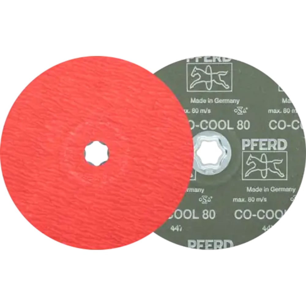 Изображение товара Диск фибровый PFERD CC-FS 180 CO-COOL 80 для шлифовки металлов