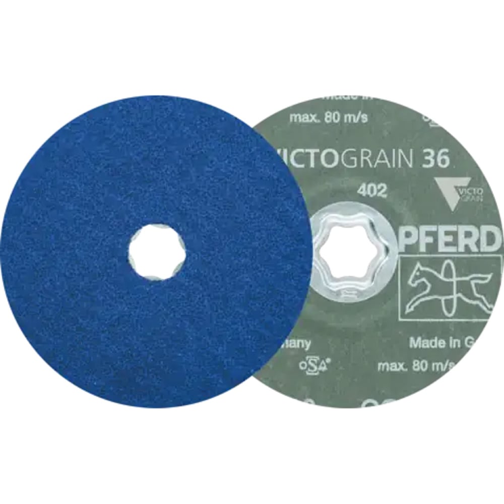 Изображение товара Диск фибровый PFERD CC-FS 180 VICTOGRAIN-COOL 36 для металла 180 мм