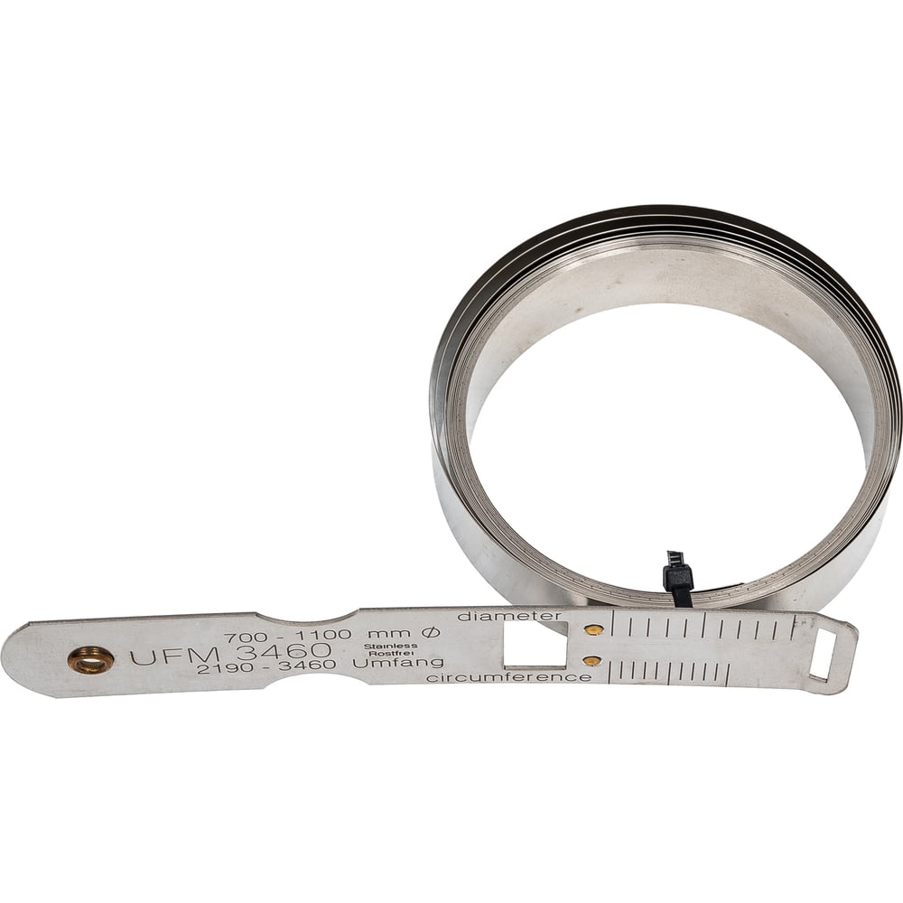 Изображение товара Линейка для измерения наружных диаметров Vogel 700-1100 мм, для окружностей 2190-3460 мм, нержавеющая сталь 181603