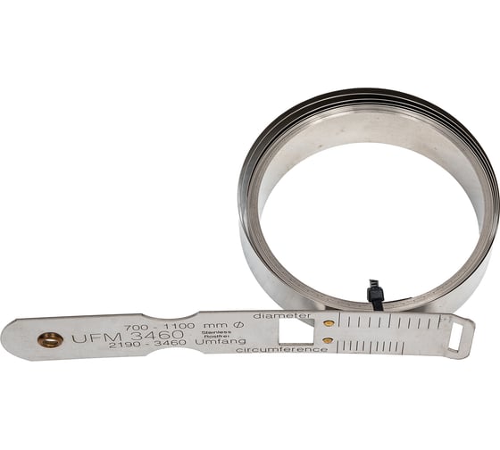 Изображение товара Линейка для измерения наружных диаметров Vogel 700-1100 мм, для окружностей 2190-3460 мм, нержавеющая сталь 181603